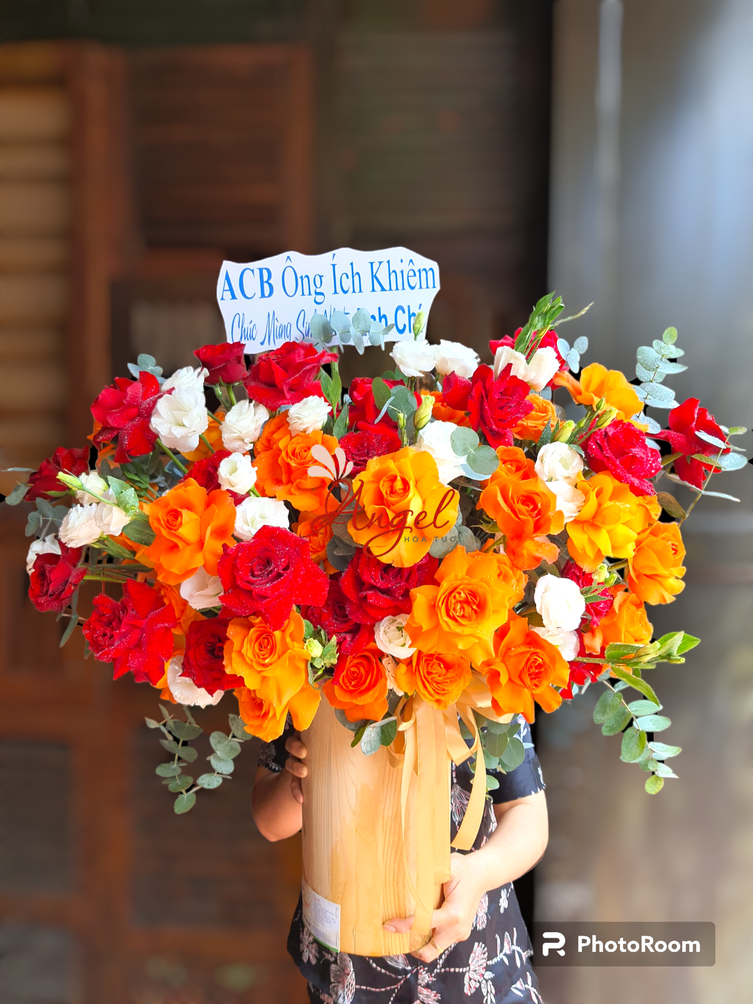 BÌNH HOA CHÚC MỪNG  NGỌT NGÀO