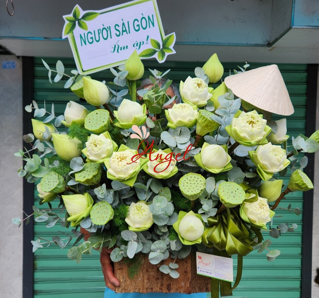 HỘP HOA SEN - THƯƠNG ƠI
