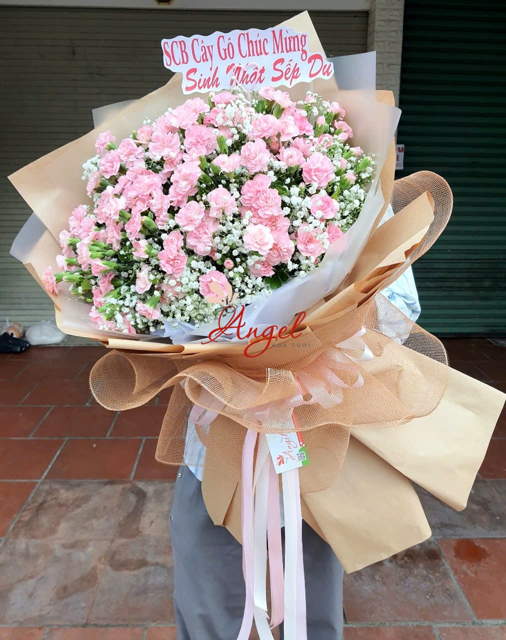 bó hoa cẩm chướng đẹp