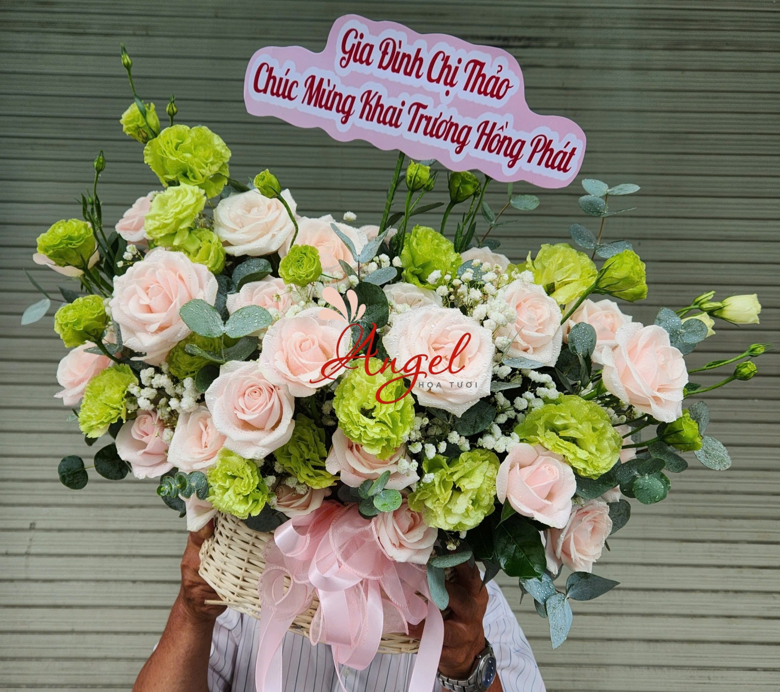 giỏ hoa tặng sinh nhật giá rẻ tphcm