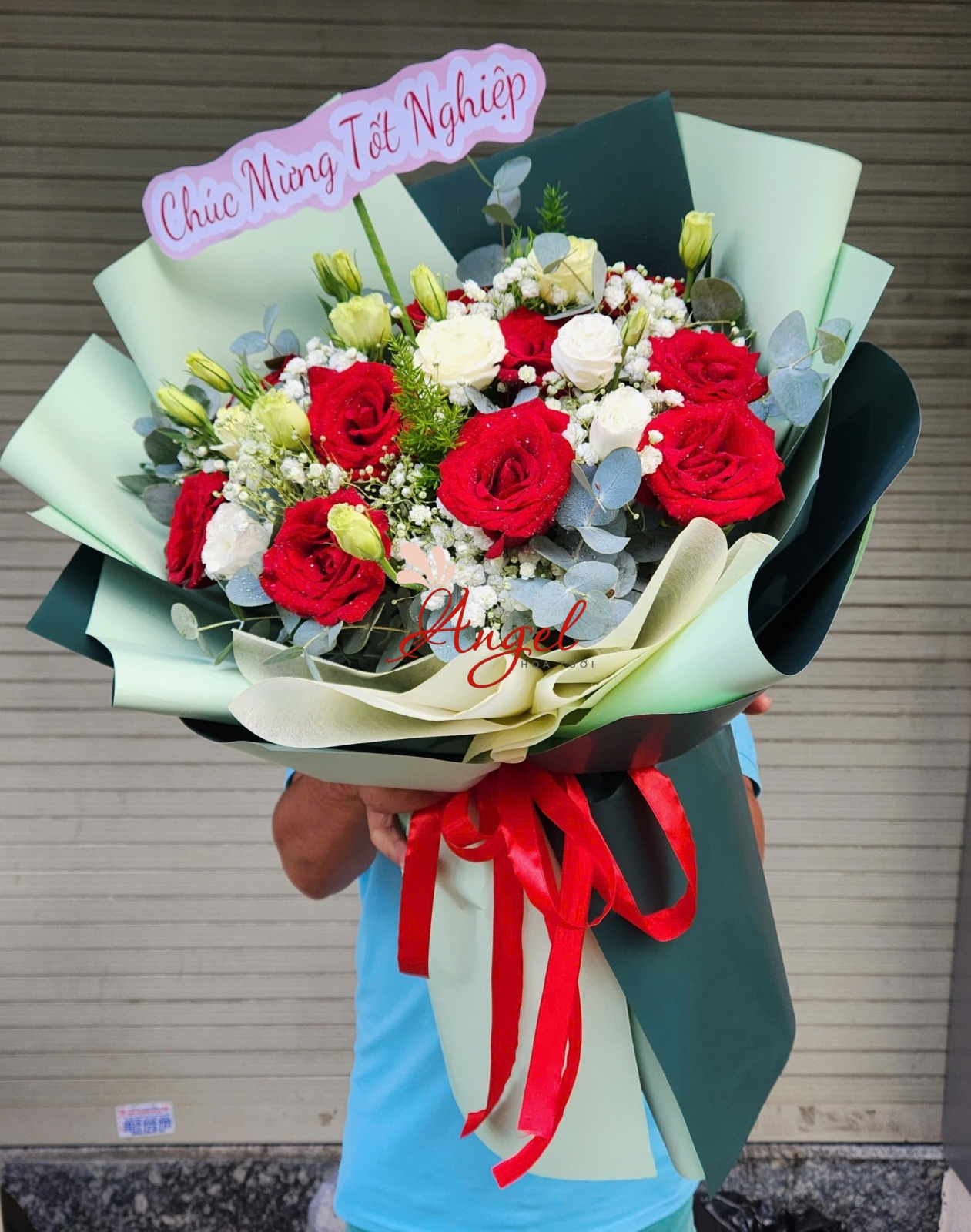 bó hoa tặng sinh nhật chồng