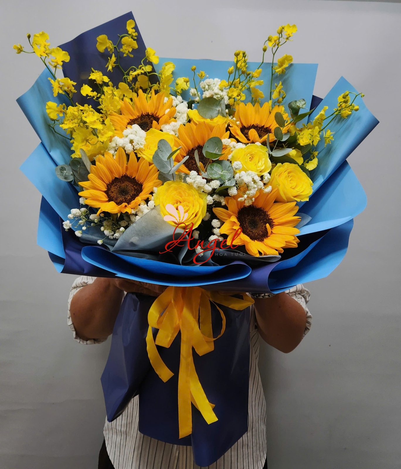 bó hoa hướng dương tặng sinh nhật