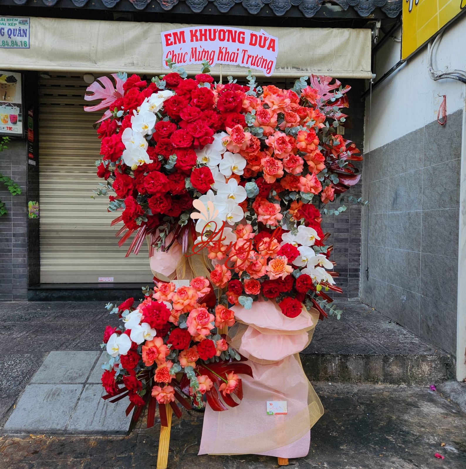 LÃNG HOA CHÚC MỪNG  KHAI TRƯƠNG THỊNH VƯỢNG