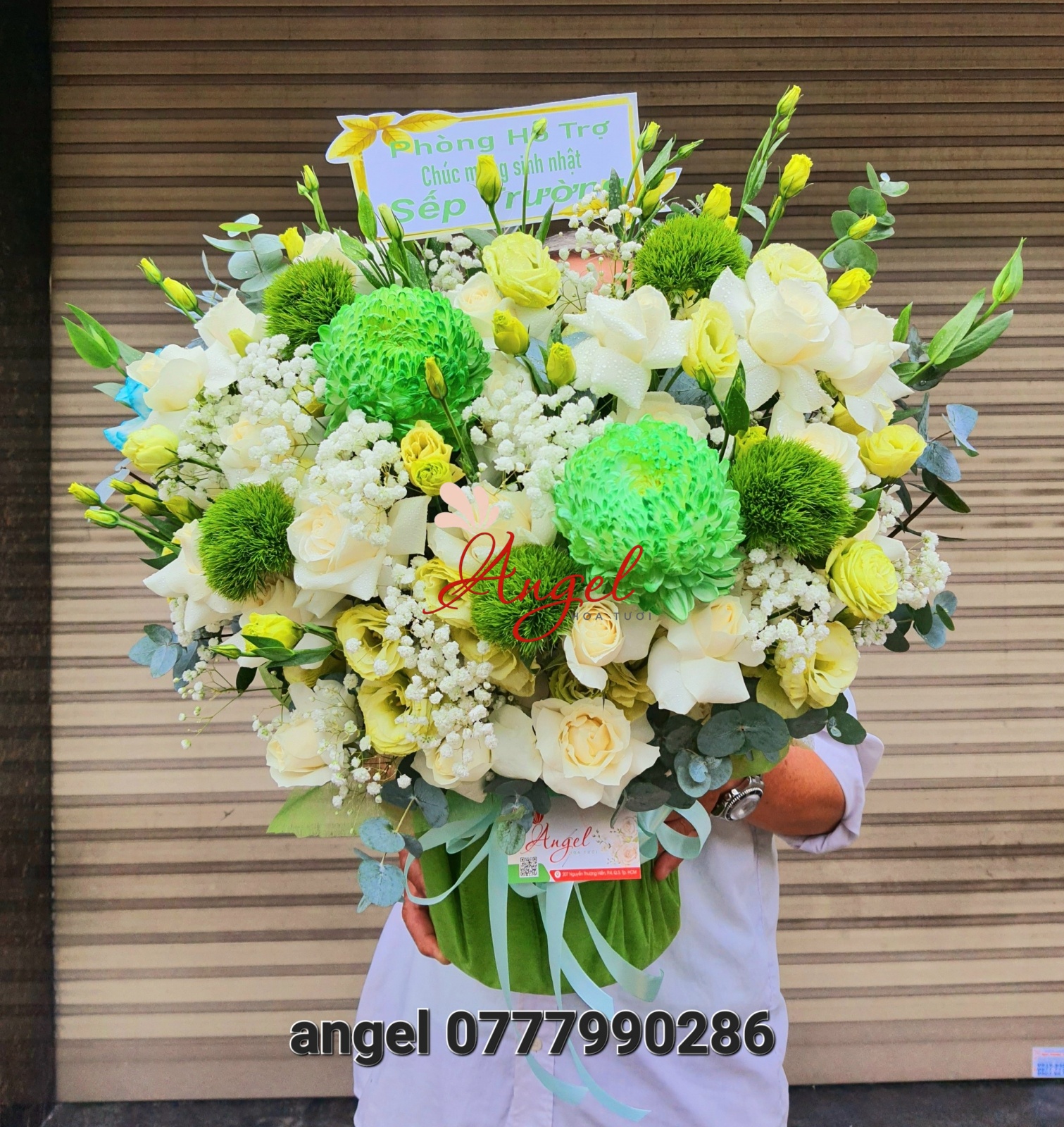 HỘP HOA HỒNG XANH QUẬN 7 GIÁ RẺ