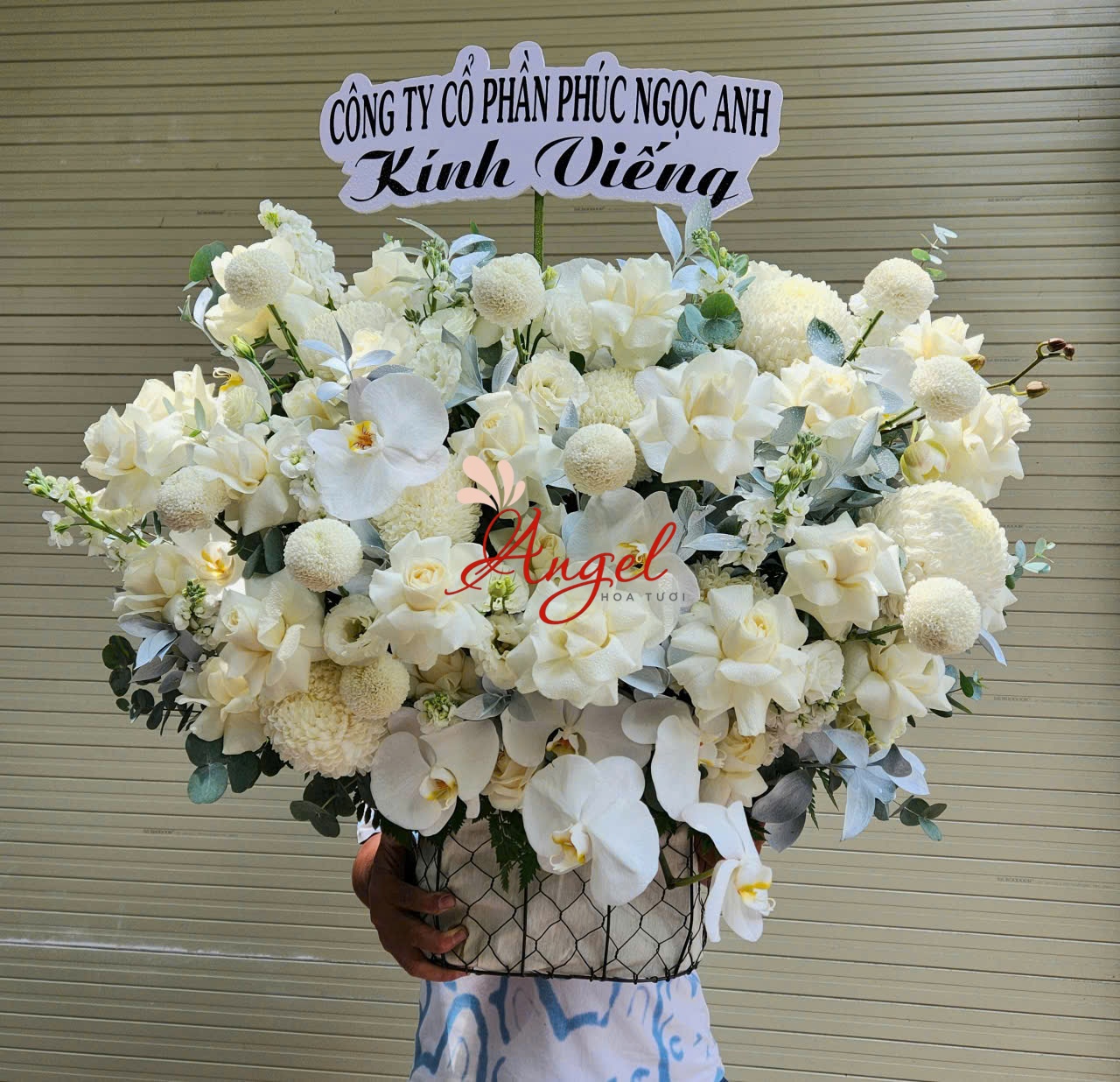 giỏ hoa chia buồn Quận 3