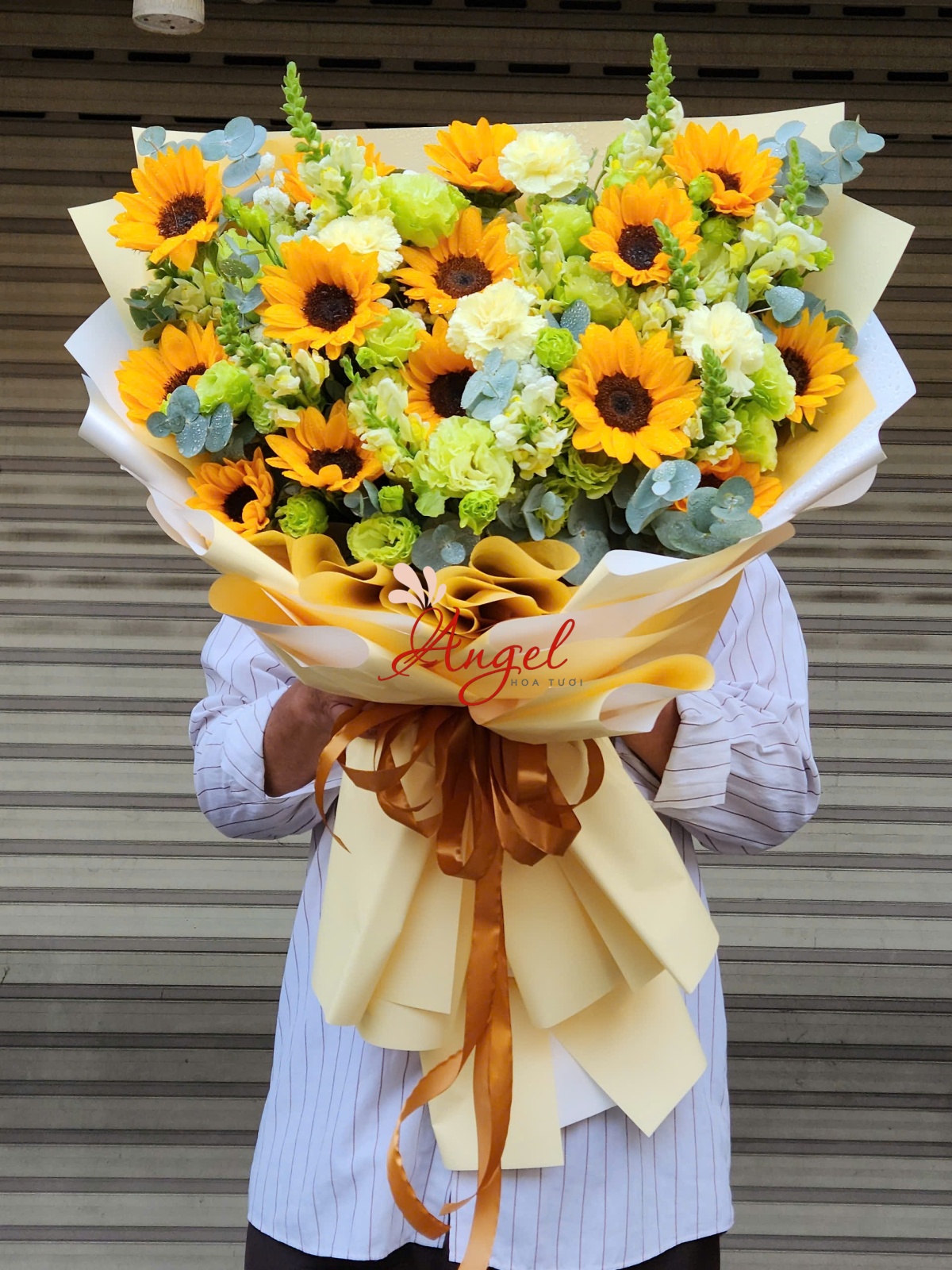 bó hoa hướng dương đẹp