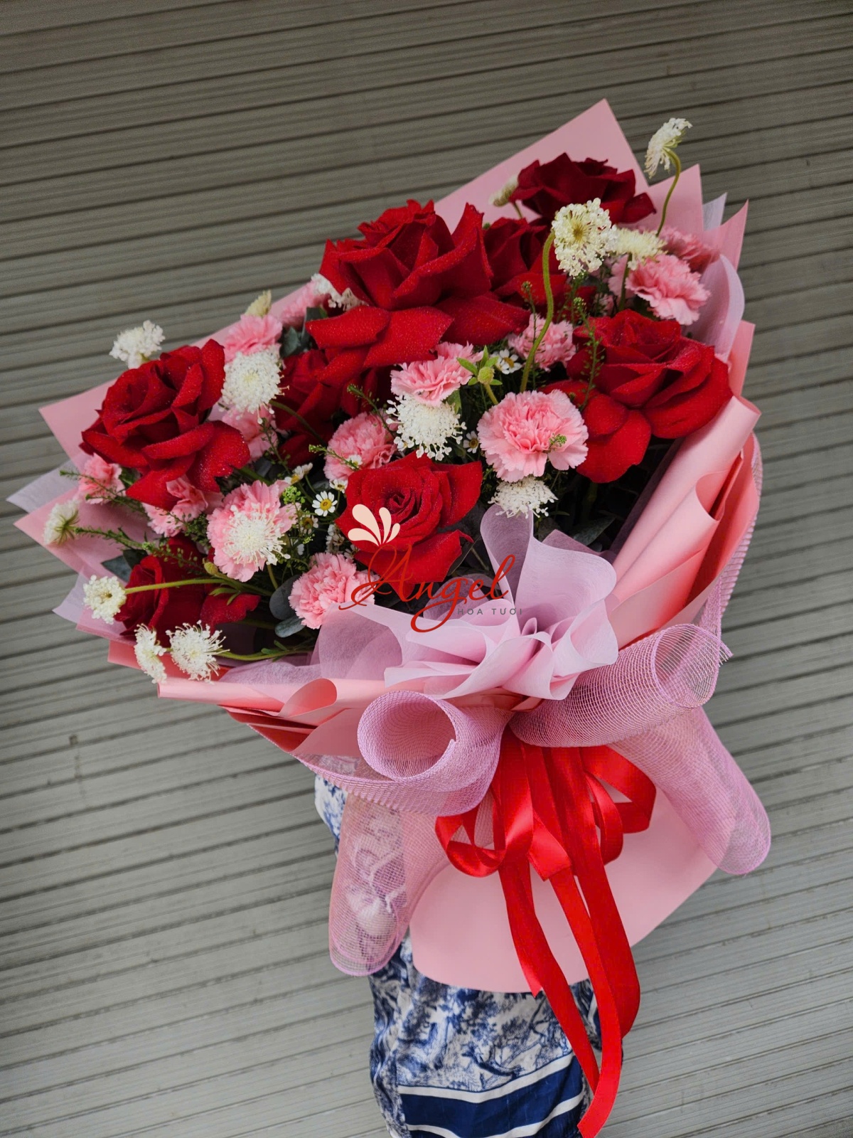 Bó hoa hồng đỏ đẹp nhất
