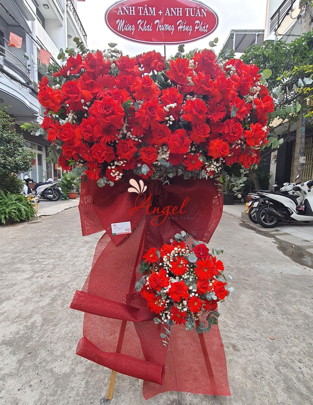 Kệ Hoa Chúc Mừng Khai Trương Gần Đây – Giao Nhanh TPHCM, Mẫu Đẹp